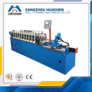 Quality U Channel Keel Roll Forming Machine Chain Transmission System Hydraulic Cutting wholesale