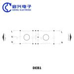 DEB1 220v 20a power filter emi filter Manufacturer Single Phase AC 1A 3A 6A 10A