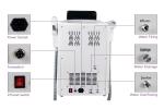 Portable2 in 1 permanent nd yag ipl e light opt hair tattoo removal carbon