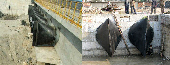 Corrosion Resistance Flange Type Sewage Duckbill Check Valve Clamp Connected