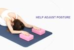 Customized Yoga Exercise Blocks EVA Foam Yoga Blocks Stretching Aid Gym Pilates