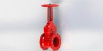 UL FM Ductile Iron Handwheel / Cap Gate Valve ANSI B16.10 Face To Face