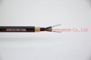 Quality FRP 24core ADSS Fiber Optic Cable Arimid Yarn Member For Aerial wholesale