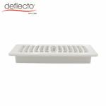 HVAC Parts Plastic Air Vents PP Wall Mounted Floor Register White Air Outlet 3''