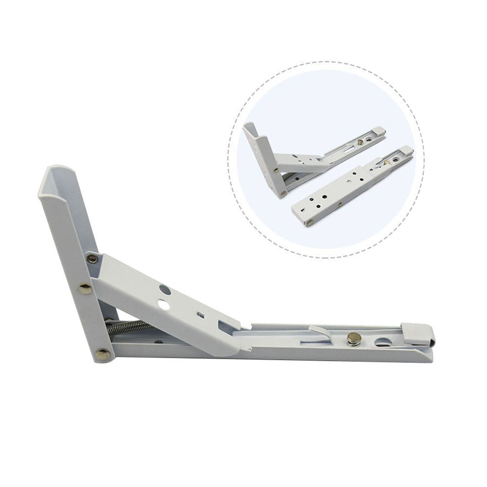12inch Heavy Duty Stainless Steel Collapsible Shelf Bracket for Table Work Bench