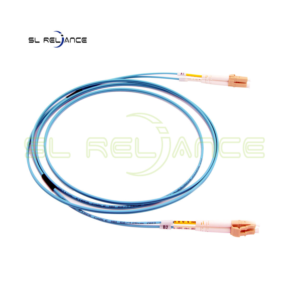 LC UPC To LC UPC MM Fiber Optic Patch Cord 1M 0.9MM / 2.0MM / 3.0MM