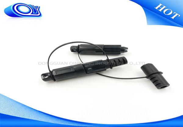 OFNR Flame Retardant Tactical Fiber Optic Cable With Mini SC APC Waterproof
