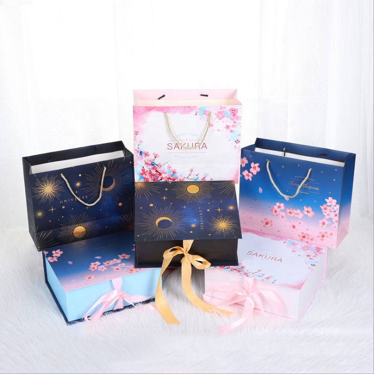 Wholesale ECO custom logo cardboard paper tea gift box shopping packing box for tea