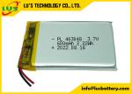 LP403048 Li Polymer Battery 3.7V 600mAh Li Ion Battery For Smart Device