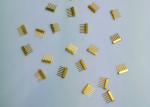 6-pin 1.27um Gold Plated Nail Head Glass To Metal Kovar Headers