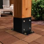 Concrete Anchors Pergola Brackets Supporting Fixed Wood with ECO FRIENDLY