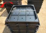 ISO9001 Prevent Rust Recessed Cover Square Cast Iron Manhole Covers