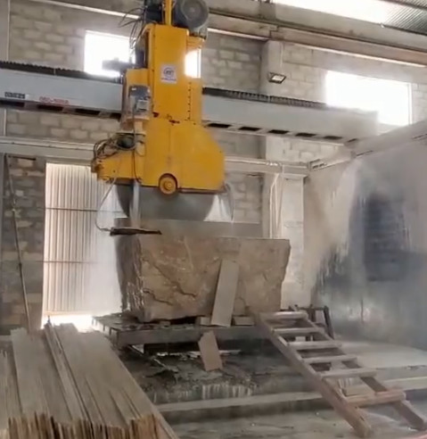 Vertical Horizontal Block Cutting Machine