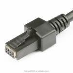 12V 24V Powered USB Printer Cable 12V To 2X48P 1M-5M UL20276
