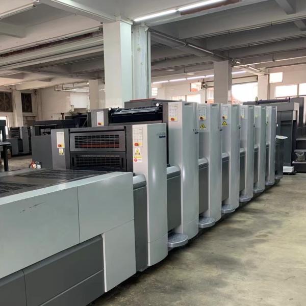 100000 KG Sustainable Germany 6 Color Offset Paper Printing Machine With