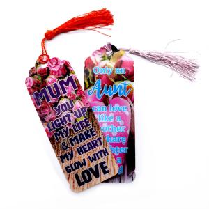 Quality Love message romatic gift 3D lenticular bookmark for gifts wholesale