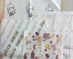 Double Sided Food Grade Silicone Oil Paper Easy Peeling High Temperature
