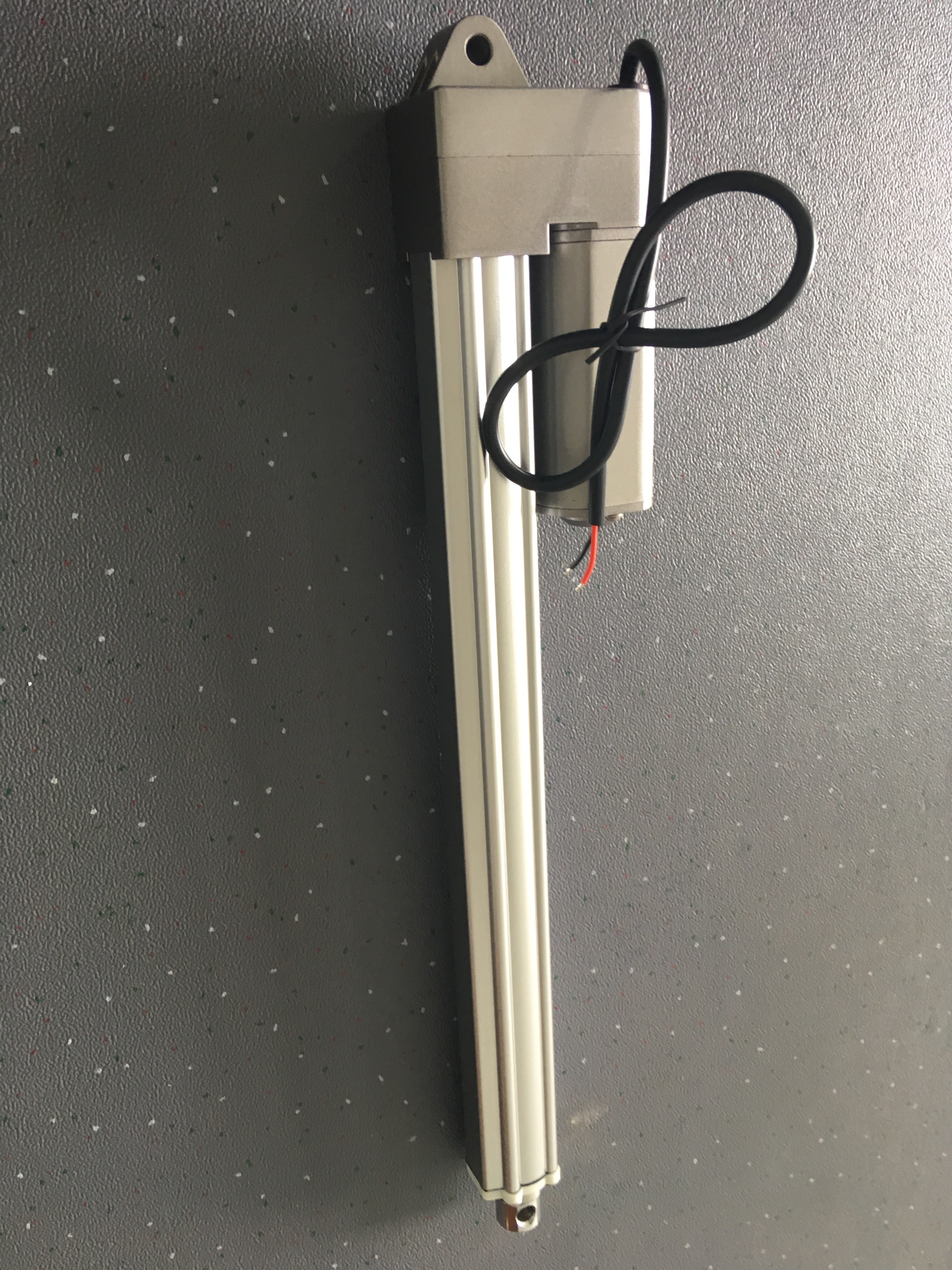 IP65 12V 24V Dc Motor Linear Actuator With 25cm Stroke 1000N Load Dust Proof