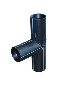 Quality SDR11 PE80 PE100 Fabricated Equal Tee HDPE Fabricated Fittings wholesale