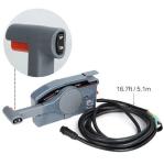 L30cm 10 Pin 703 yamaha Outboard Remote Control Box Polished