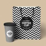 Food Delivery Packaging Kraft Paper Bag with Your Own Logo and Hand Length