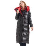 FODARLLOY 2022 warm hooded cotton-padded clothes slim long down winter jackets