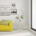 Tomile White Round Bistro Table