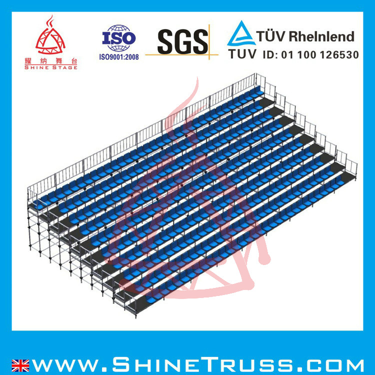 Outdoor or Indoor Layer Stadium Bleachers