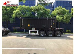 Quality Transport Container Skeletal Container Trailer 3 Axles Lightweight Heavy Capacity wholesale