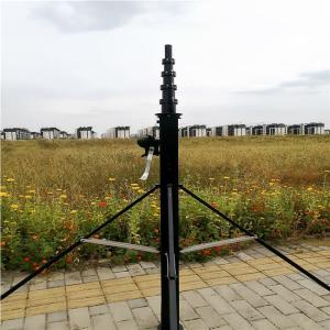 Quality Aerial Pole Winch Up 50ft 15M Antenna Telescopic Mast wholesale