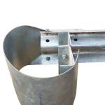Q235 Q345 Hot Dip Galvanized Highway Guardrail Post 150-75-5-1830 for Highway