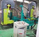 42'' Log wood cutting Vertical band bandsaw saw mill machine with electric