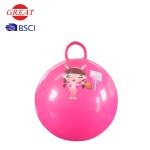 PVC Children's Bouncing Ball With Handle 65cm Diameter Environmental Friendlines
