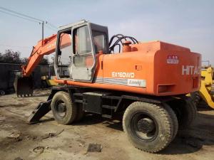 Quality Used HITACHI EX160WD Wheel Excavator wholesale
