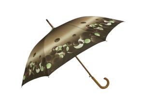 Quality UV Protection Wooden Stick Umbrella , Classic Umbrella Wooden Handle wholesale