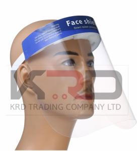 China face+ shield mask with plastic shield visors disposable protection face shield on sale