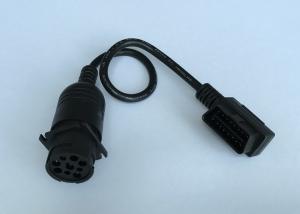 Quality Deutsch 9 Pin J1939 Male to Right Angle J1962 OBD2 OBDII 16 Pin Male Cable wholesale
