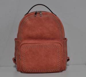 Quality Hot Selling Fashion Pu Leather Pink Color Women Backpack Custom Shoulders Bag For Girls wholesale