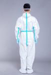 ISO PP SF 65g White Disposable Coveralls With Hood