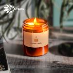 Upscale Home Aroma Scented Candle Fragrance Aromatherapy Round