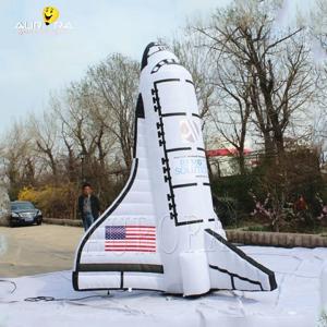 Quality Customized Advertising Inflatables Space Shuttle Blow Up 3m Simulated Aircraft wholesale