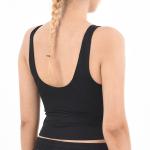 Ribbed Yoga Casual Sports Bra Fitness Workout Sports Bra