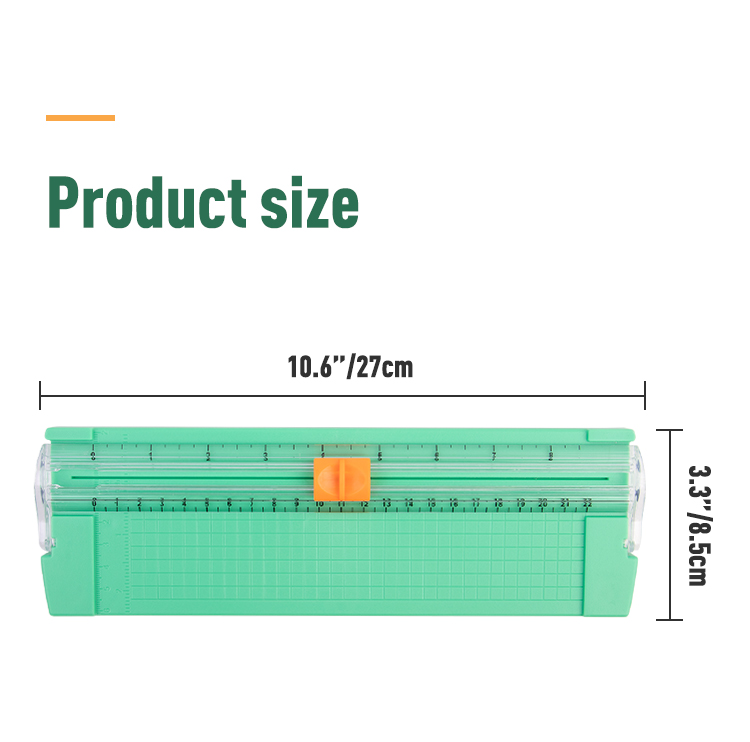 ZEQUAN Mini A5 Photo Paper Cutter Kids Handcraft Helper with Ruler and Trimmer