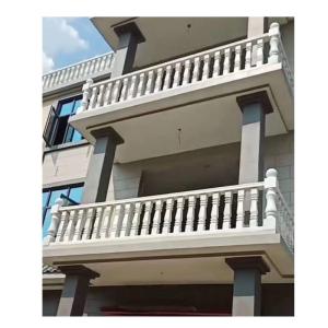 China White Granite Marble Stone Baluster for Railing Customized Delivery Terms FOB/CNF on sale
