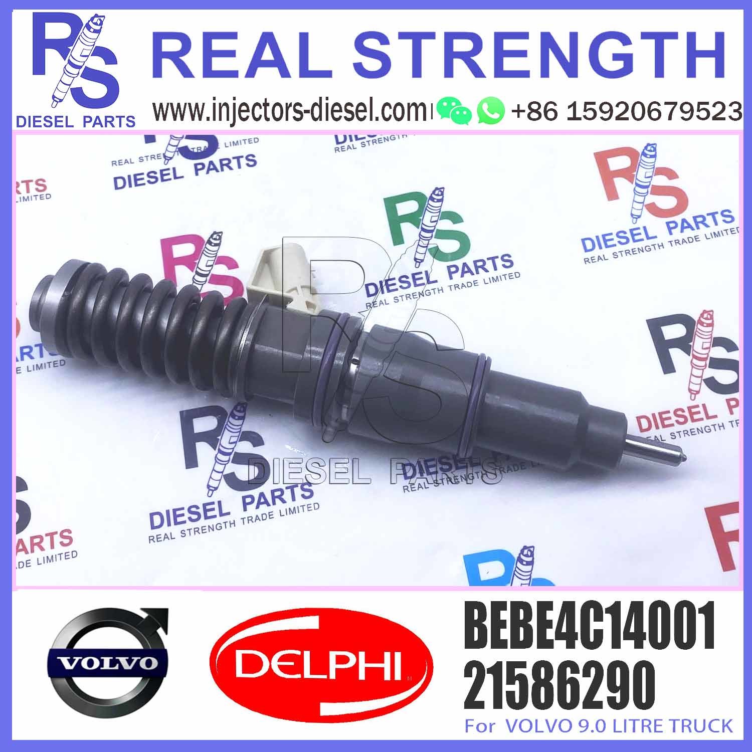 High Quality Diesel Fuel Injector 20500620 Common Rail Fuel Injection Nozzle BEBE4C02001 BEBE4C14001 For V-O-L-V 9.0 LITRE