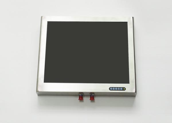 Military Grade Waterproof Lcd Monitor , IP67 Waterproof Touch Panel Monitor 19