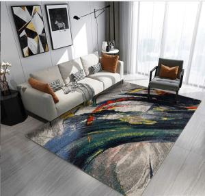 Quality Waved Pattern North European Household Living Room Floor Carpet Special Style wholesale