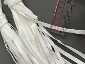 Quality 6mm 6.5mm 7mm 3 Ply Face Mask Flat Ear Loop White Cord Ear Tie Rope wholesale