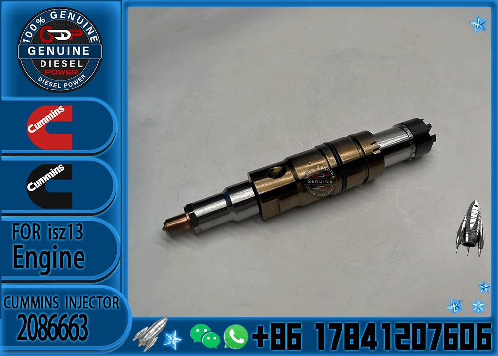 Common Rail Injectors XPI 1933613 2029622 2031835 2031836 2086663 575177 for DC1305 DC1307 DC13123 Engine USD220