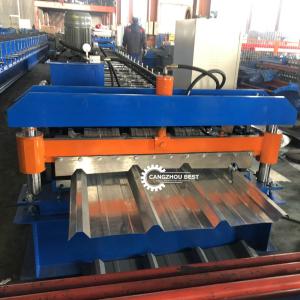 Quality Metal Tr4 0.8mm Automatic Plc Roofing Sheet Roll Forming Machine wholesale